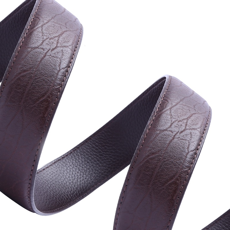 GUGETI Unisex PU Leather Belt with Pin Buckle 3.5CM