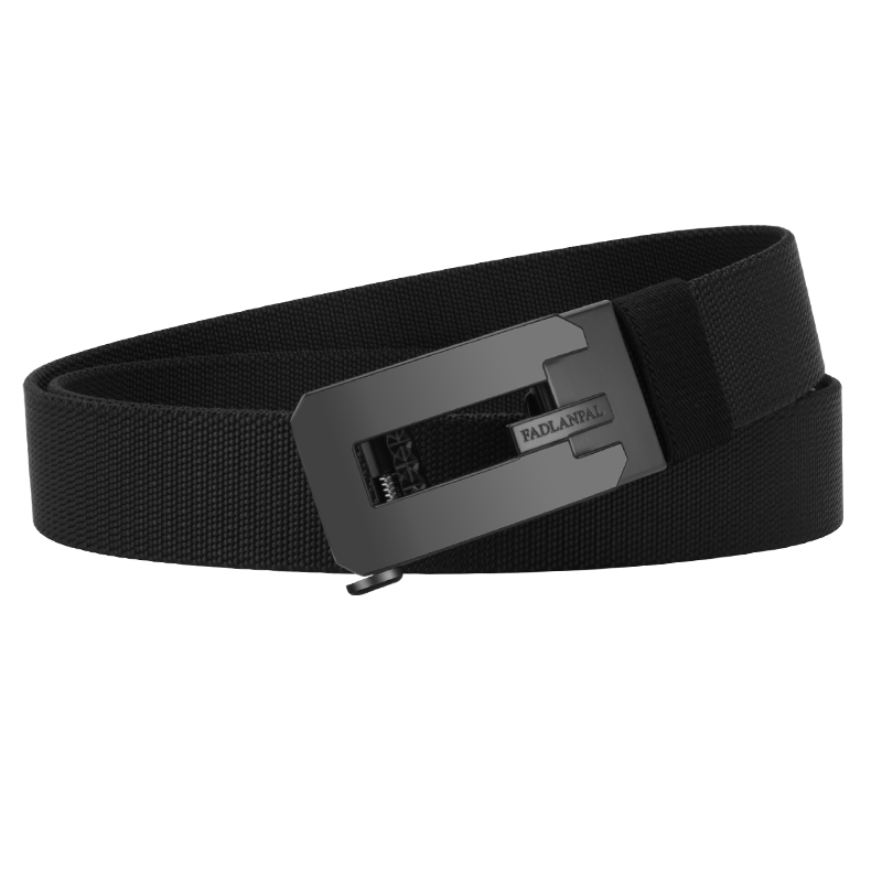 FADLANPAL Men's Elastic Stretch Belt with G Shaped Automatic Buckle 3.5CM