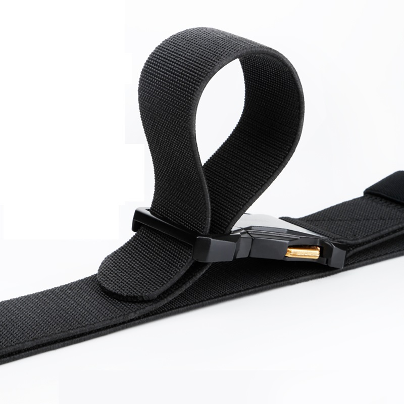 GUGETI Men's Tactical Elastic Belt with Quick Release Buckle Width 3.8cm