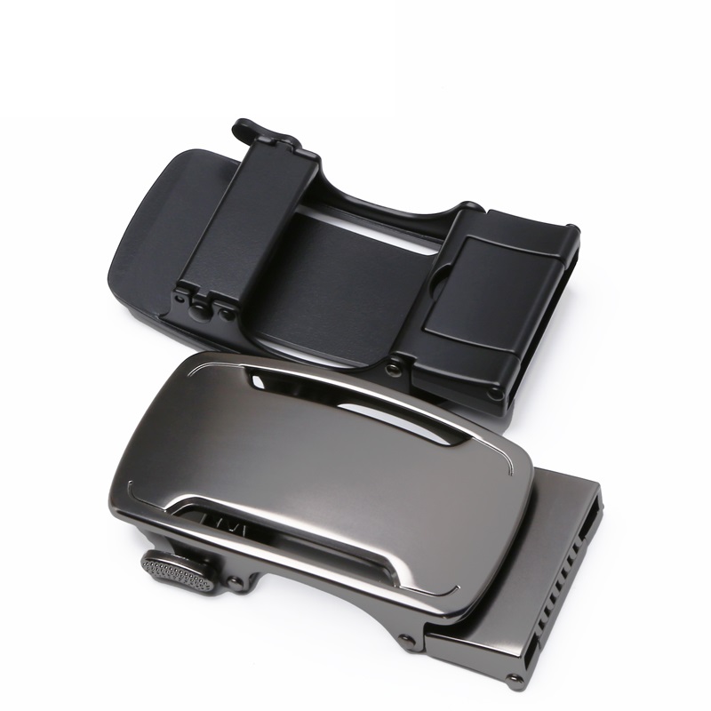 GUGETI Men's Elastic Stretch Belt with Automatic Buckle 3.5CM