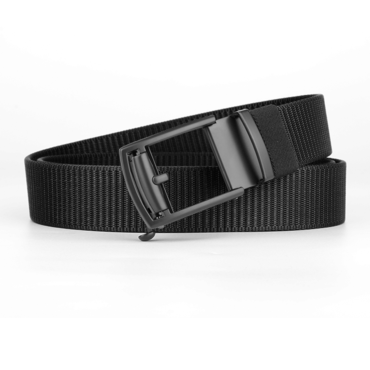 Men's Belt Pin buckle  Automatic buckle denim belt canvas  fabric belt 3.5cm