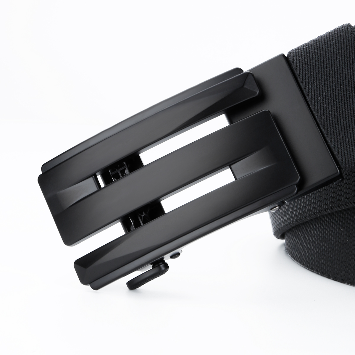 Men's Belt S Automatic buckle Tactical Elastic Belt canvas  fabric belt 3.5cm