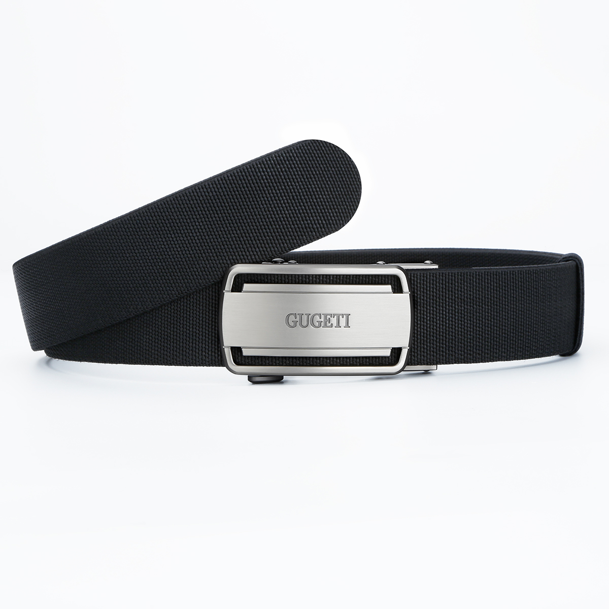 Men's Belt Automatic buckle Tactical Elastic Belt canvas  fabric belt 3.5cm