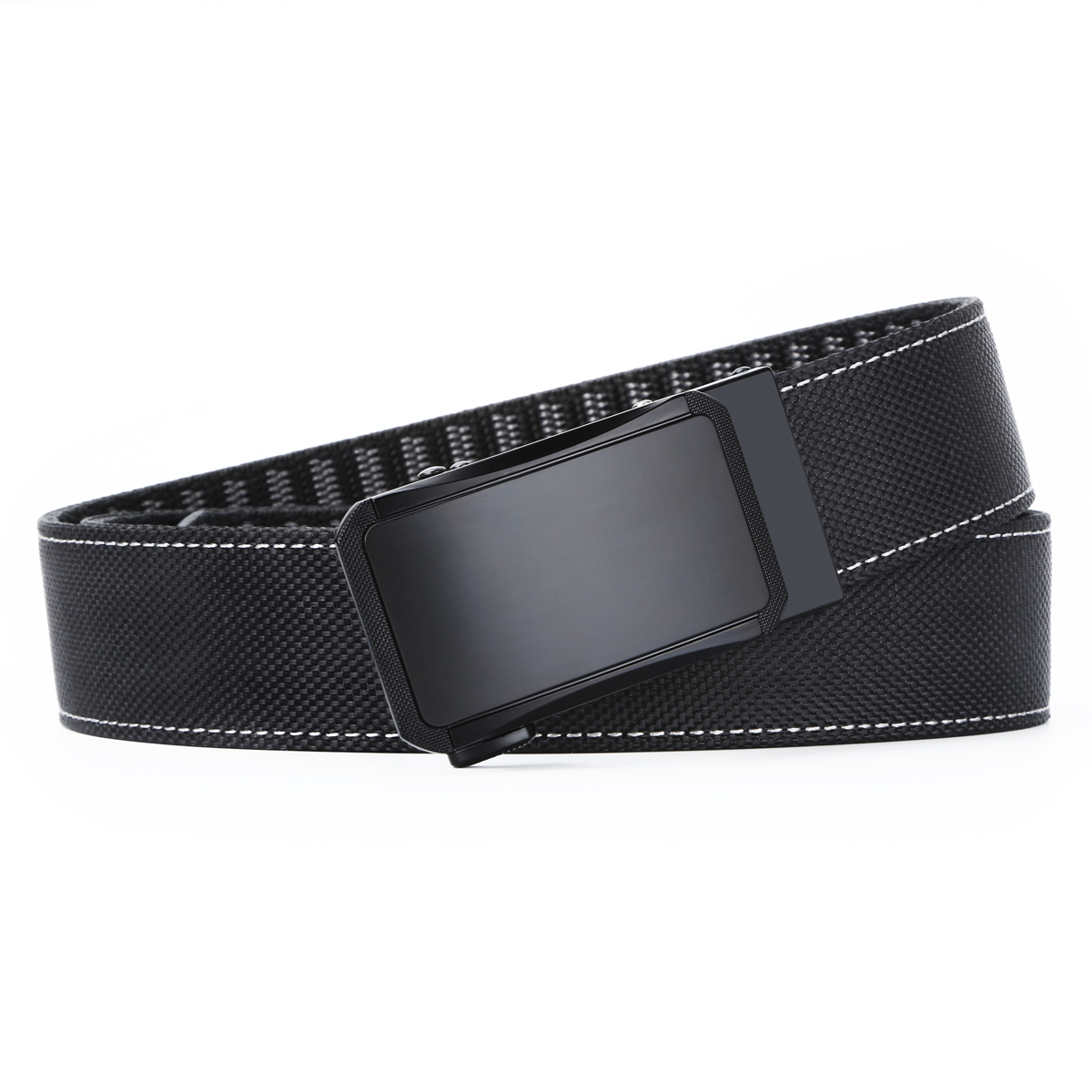 Men's Belt Automatic buckle nylon belt canvas  fabric belt 3.4cm