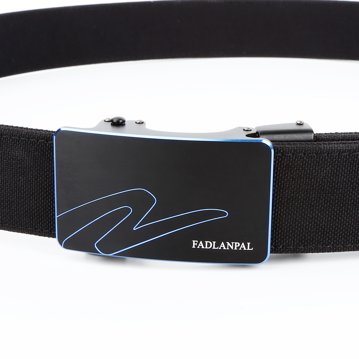 Men's Belt S Automatic buckle nylon belt canvas  fabric belt 3.4cm