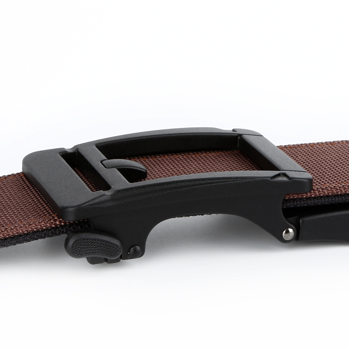 Men's Belt Pin Buckle Automatic buckle nylon belt canvas  fabric belt 3.4cm