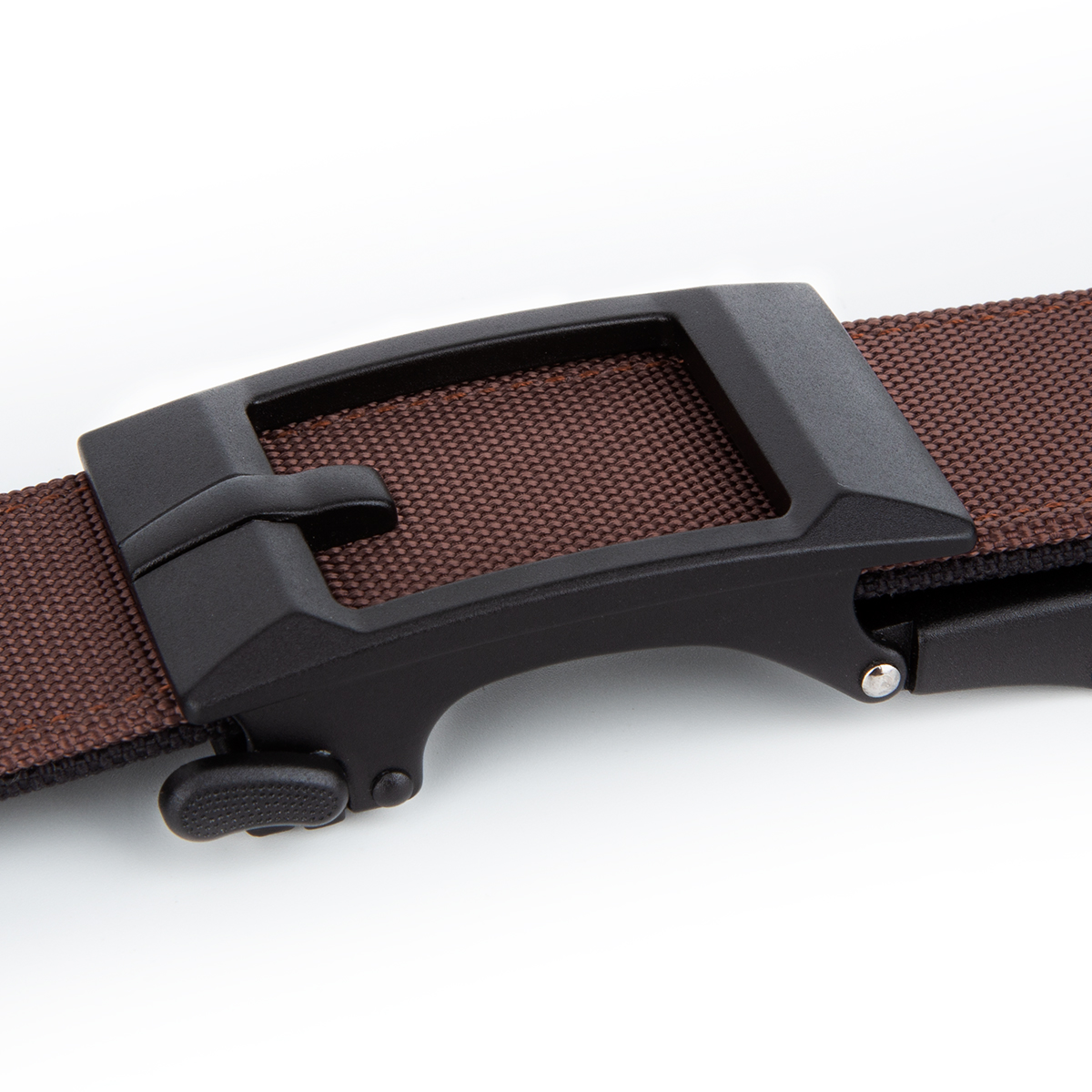 Men's Belt Pin Buckle Automatic buckle nylon belt canvas  fabric belt 3.4cm