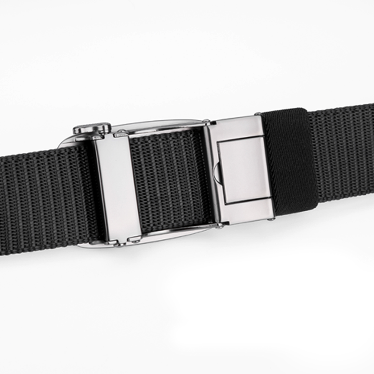 Men's Belt  Automatic buckle tank belt canvas  fabric belt 3.4cm