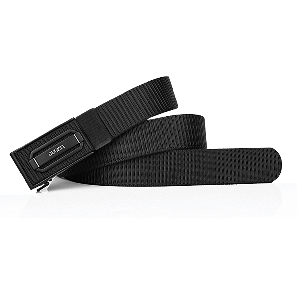 Men's Belt  Automatic buckle tank belt canvas  fabric belt 3.4cm