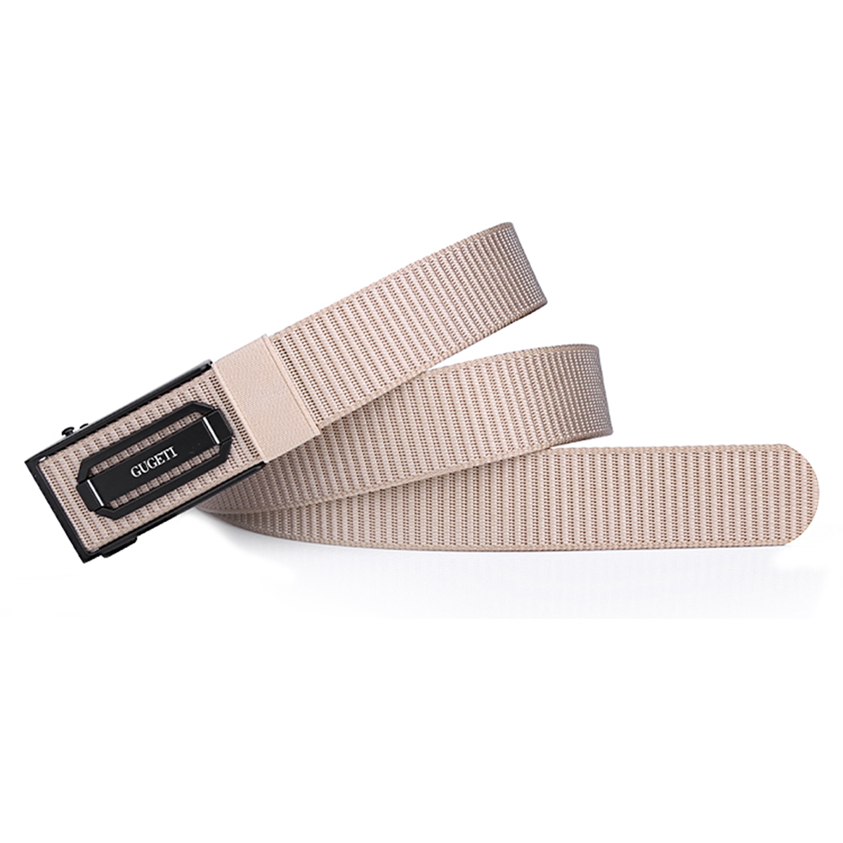 Men's Belt  Automatic buckle tank belt canvas  fabric belt 3.4cm