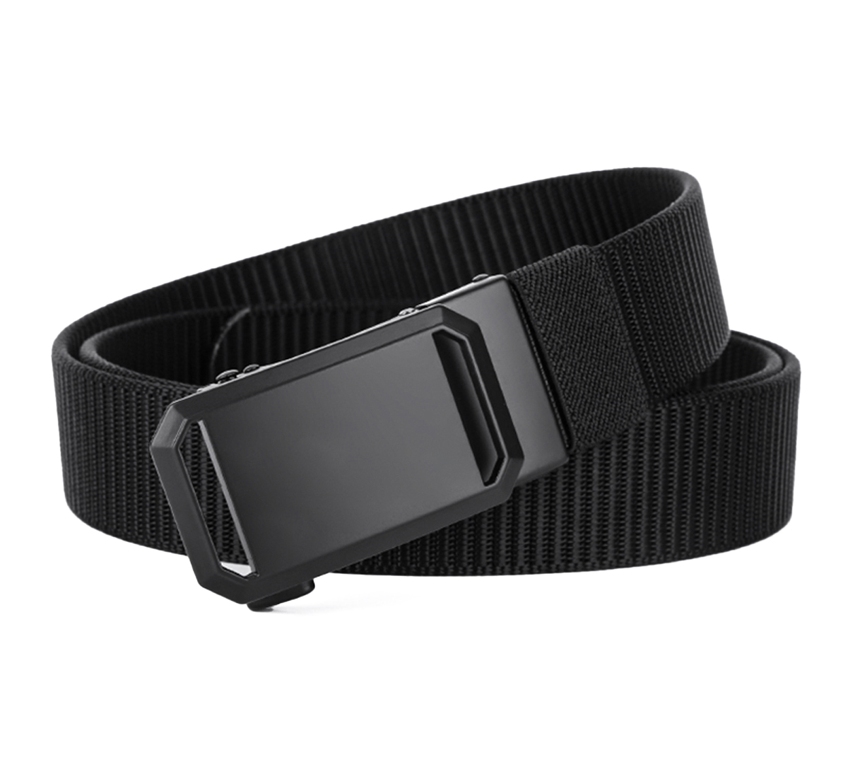 Men's Belt  Automatic buckle tank belt canvas  fabric belt 3.4cm