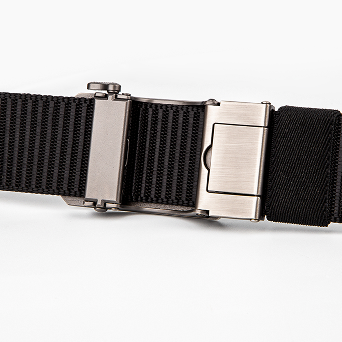 Men's Belt  Automatic buckle tank belt canvas  fabric belt 3.4cm