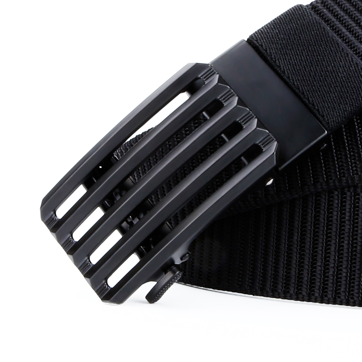 Men's Belt Line  Automatic buckle tank belt canvas  fabric belt 3.4cm