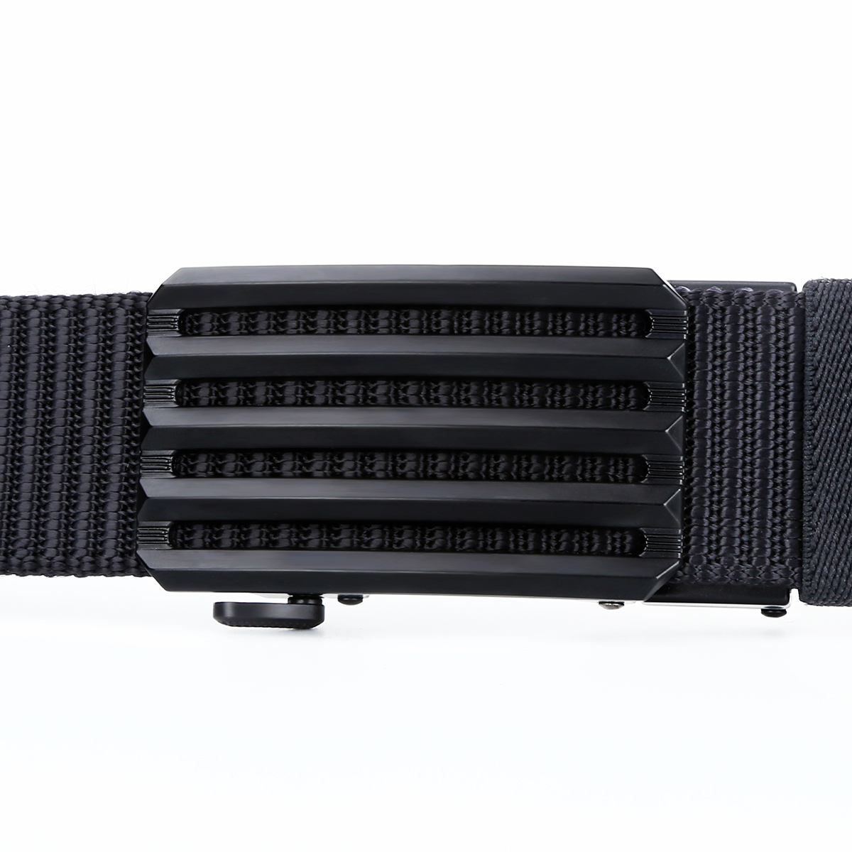 Men's Belt Line  Automatic buckle tank belt canvas  fabric belt 3.4cm