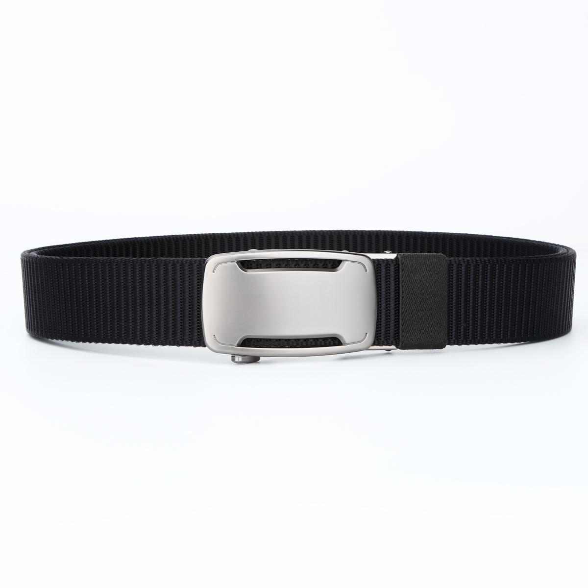 Men's Belt  Automatic buckle tank belt canvas  fabric belt 3.4cm