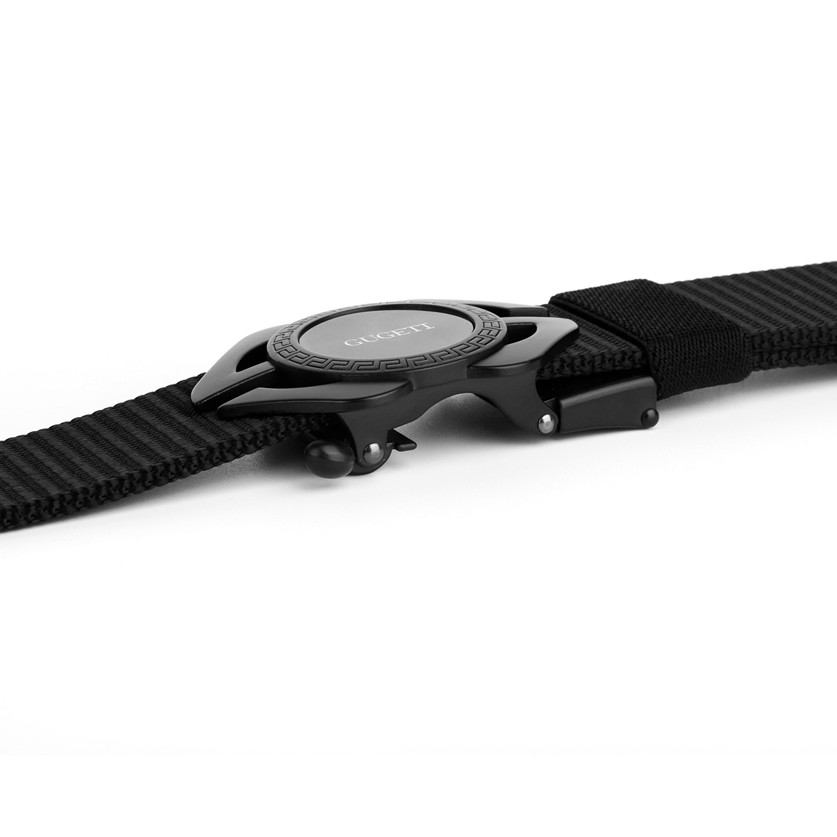 Men's Belt Watch automatic buckle tank belt canvas  fabric belt 3.4cm