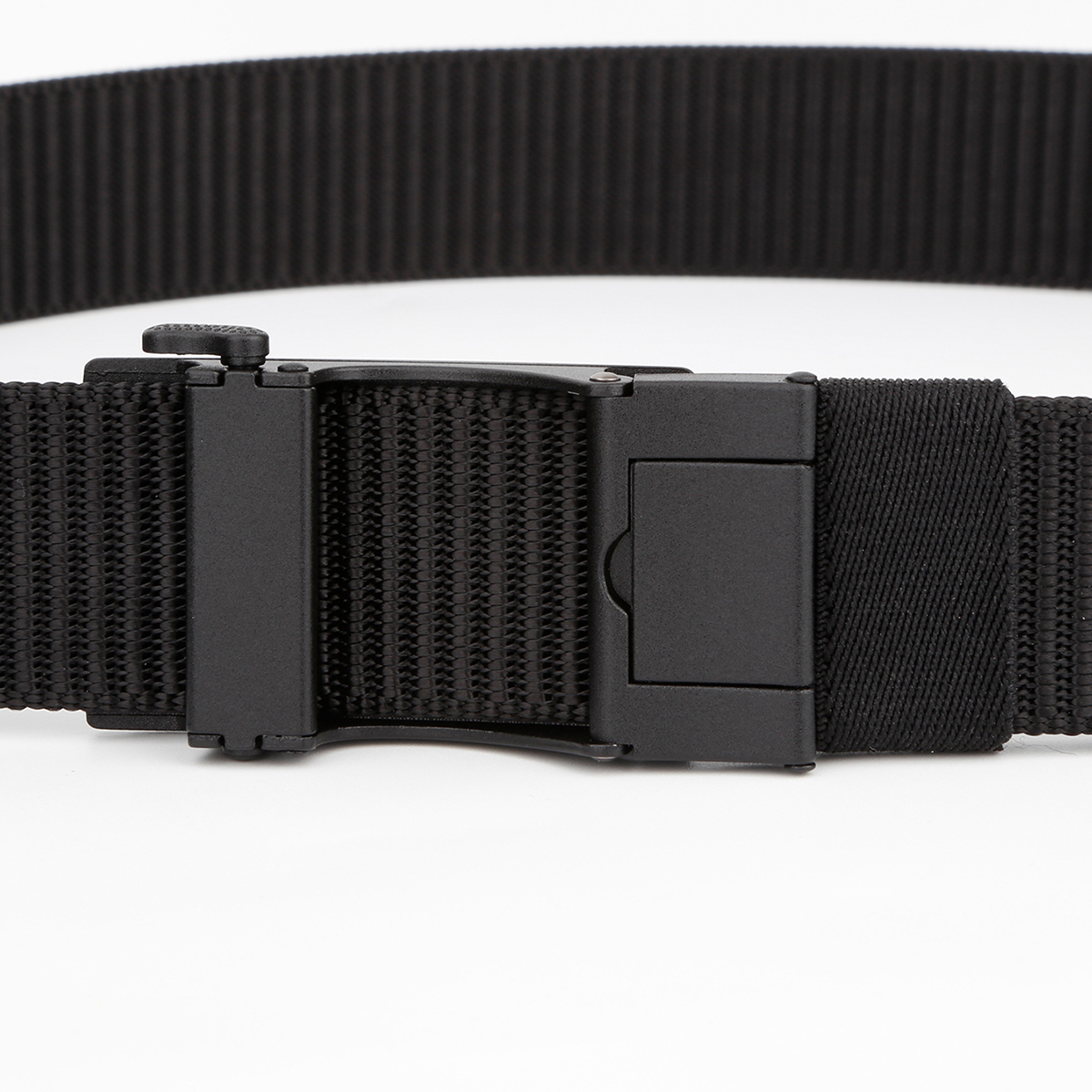 Men's Belt Frosted automatic buckle tank belt canvas  fabric belt 3.4cm