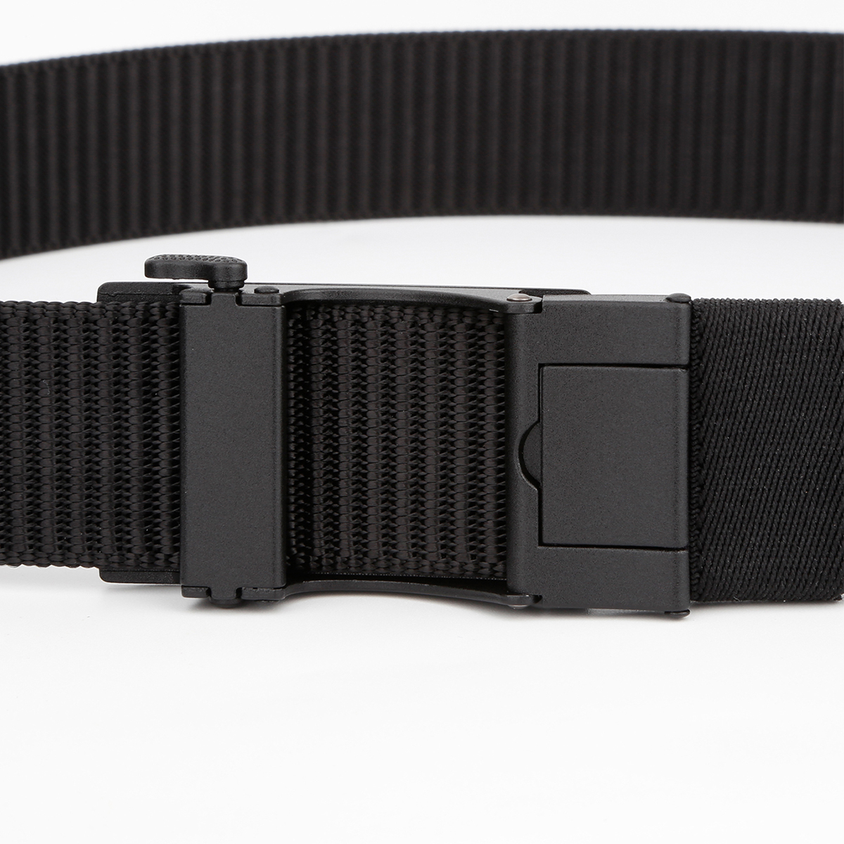 Men's Belt Frosted automatic buckle tank belt canvas  fabric belt 3.4cm