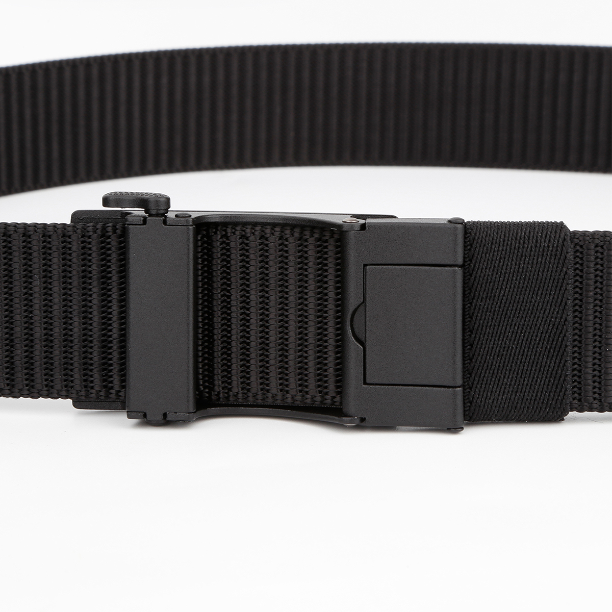 Men's Belt Frosted automatic buckle tank belt canvas  fabric belt 3.4cm