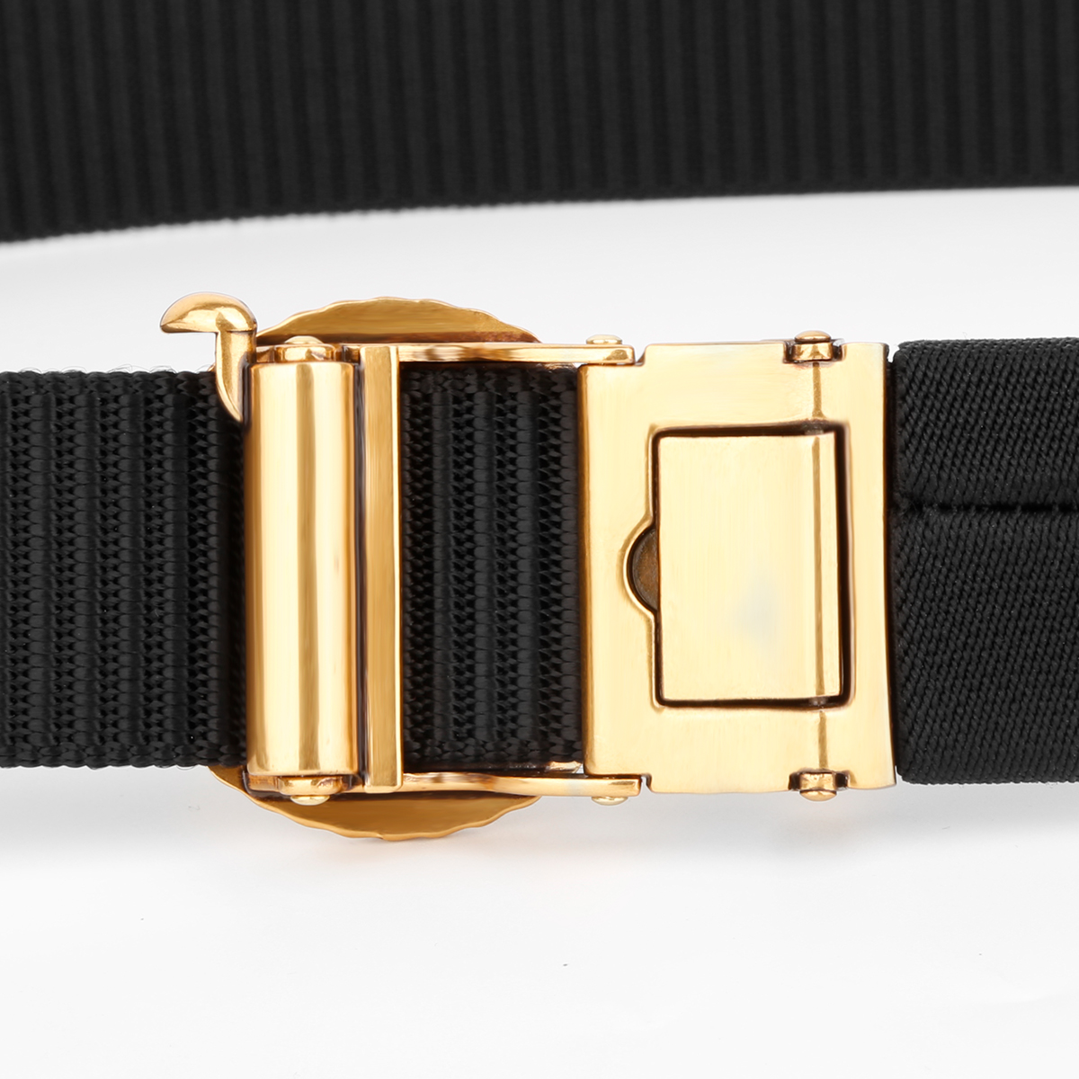 Men's Belt Tiger Automatic buckle tank belt canvas  fabric belt 3.4cm