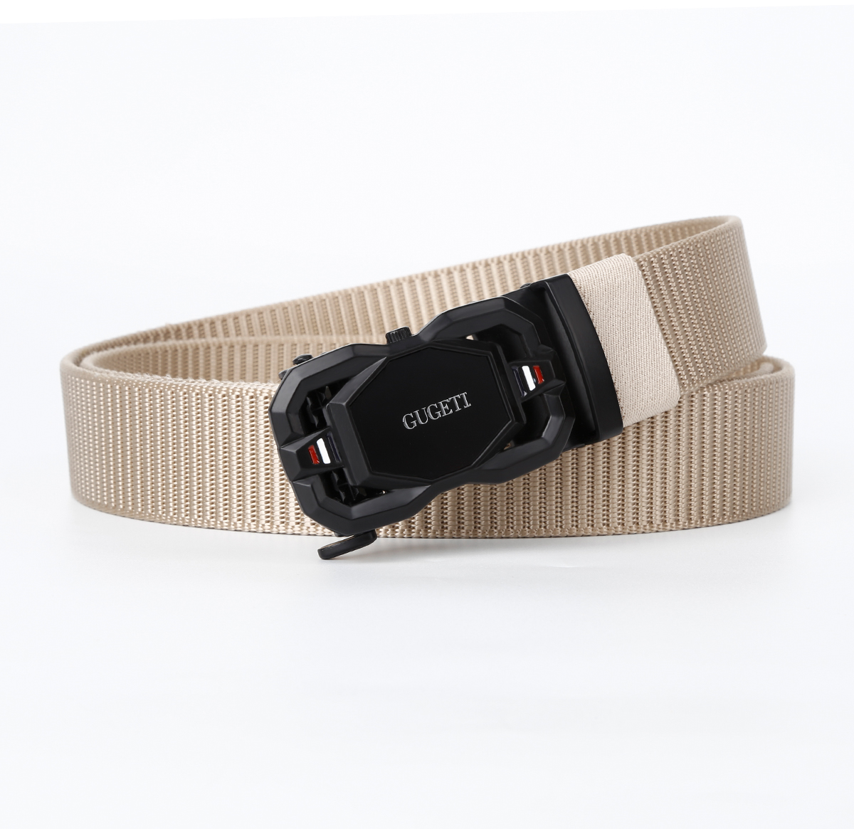 Men's Belt  Automatic buckle tank belt canvas  fabric belt 3.4cm