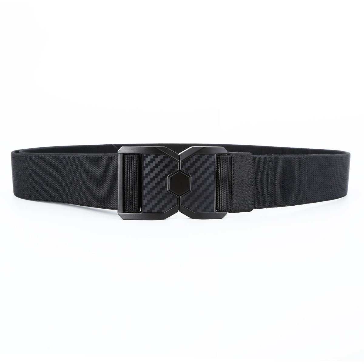 Men's Belt Quick Release buckle Tactical Elastic Belt canvas  fabric belt 3.8cm