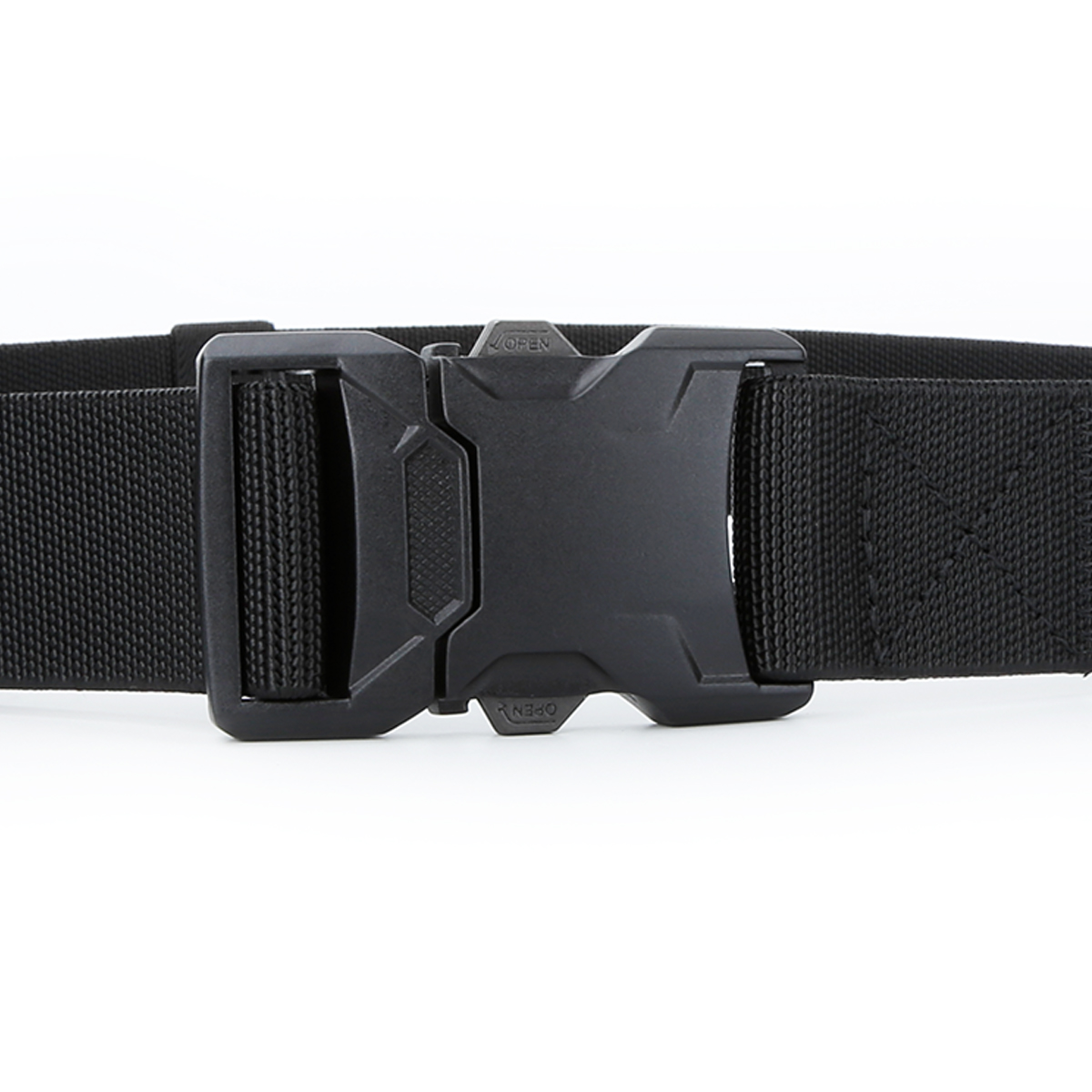 Men's Belt Quick Release buckle Tactical Elastic Belt canvas  fabric belt 3.8cm