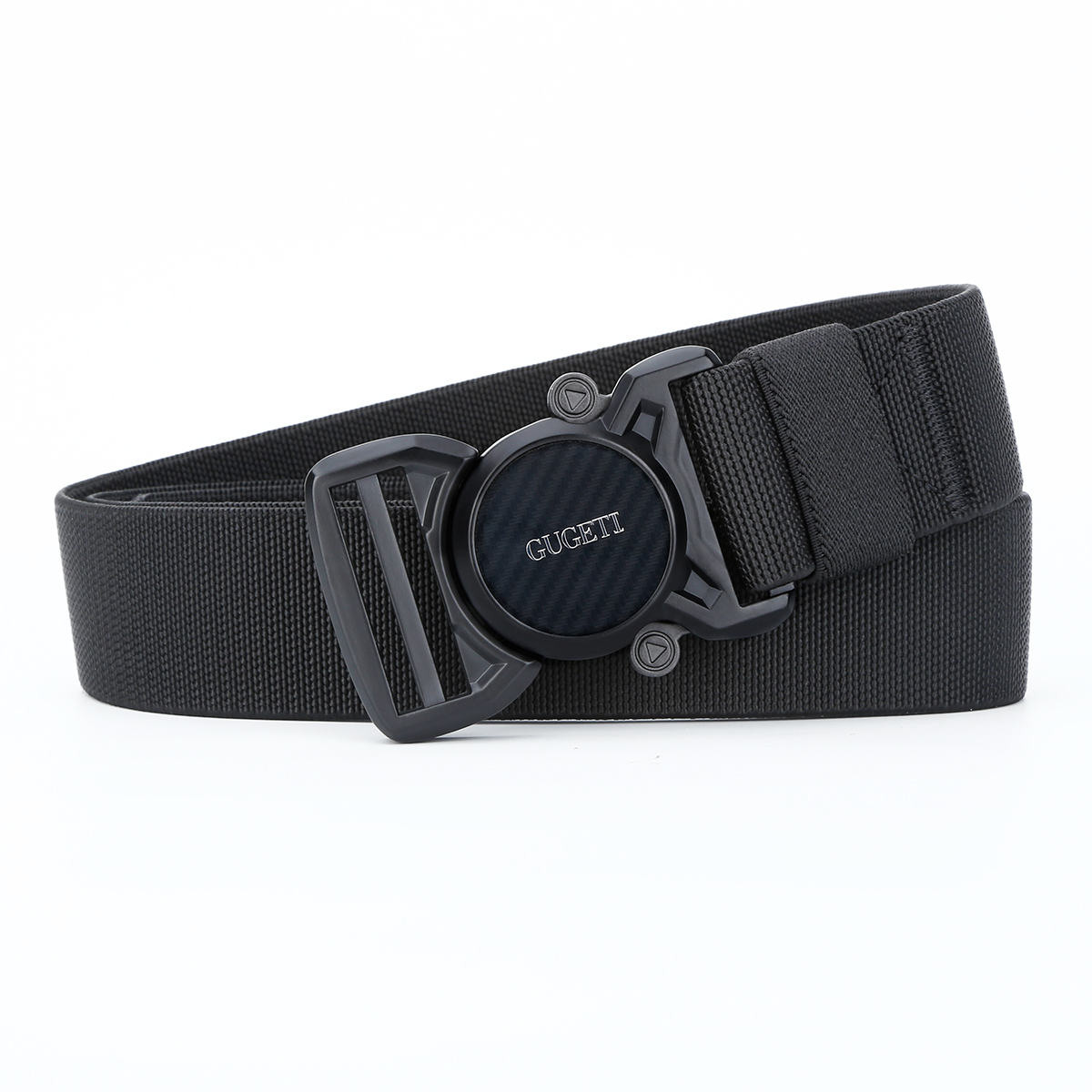 Men's Belt Quick Release buckle Tactical Elastic Belt canvas  fabric belt 3.8cm