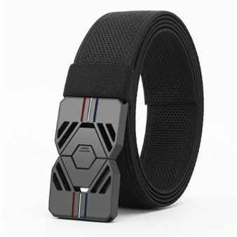 GUGETI Unisex Elastic Stretch Belt with Quick Release Buckle 3.5CM