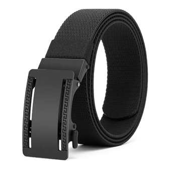 GUGETI Men's Elastic Stretch Belt with Automatic Buckle 3.5CM