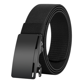 GUGETI Men's Elastic Stretch Belt with Automatic Buckle 3.5CM