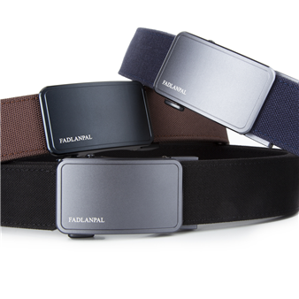 Men's Belt Automatic buckle nylon belt canvas  fabric belt 3.4cm