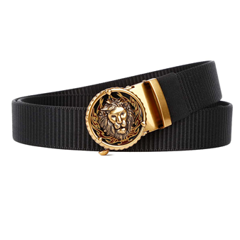 Men's Belt Tiger Automatic buckle tank belt canvas  fabric belt 3.4cm