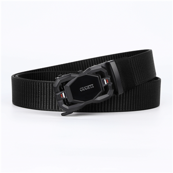 Men's Belt  Automatic buckle tank belt canvas  fabric belt 3.4cm